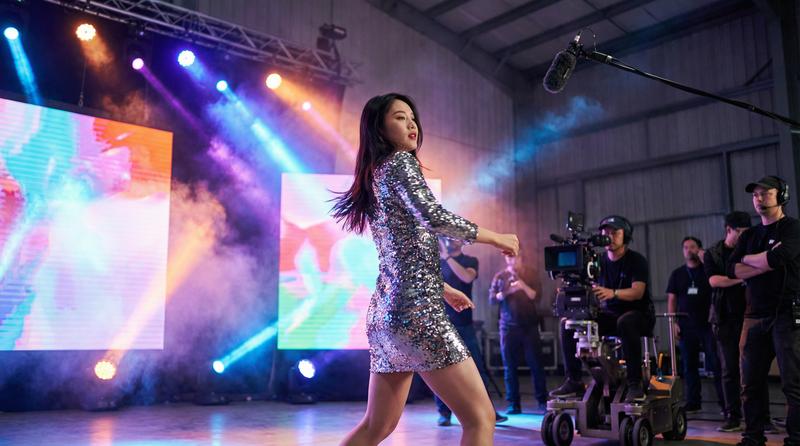 喷水 MV视频拍摄